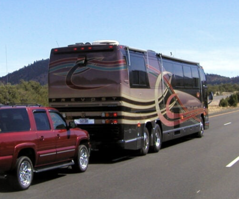 Diesel Motorhome driving